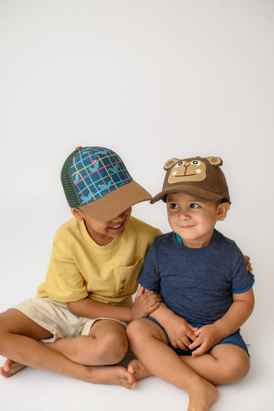 NEW! FJKxZOO - Kids 3D Cap - Monkey