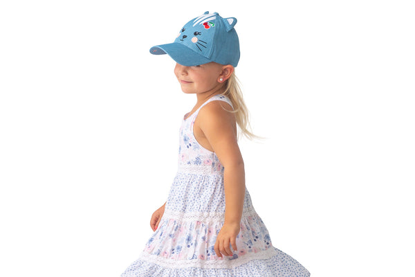 Kids 3D Cap - Cat