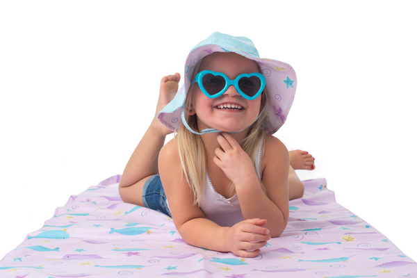 Kids Towel Backpack  - Narwhal | Starfish