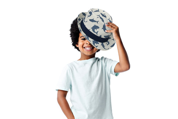 Kids Fedora - Shark