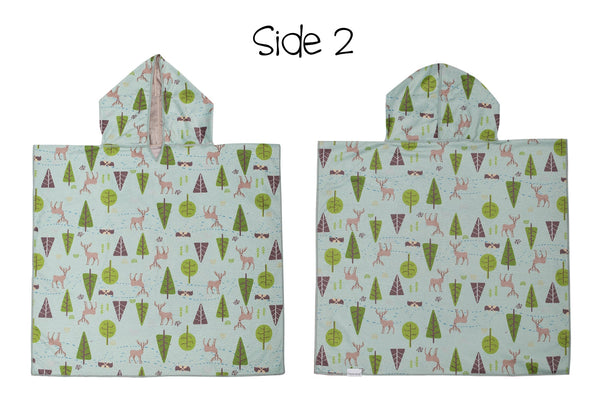 Reversible Kids Cover Up - Black Bear | Cottage