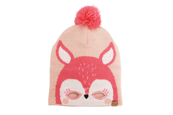 Kids Knitted Beanie - Deer