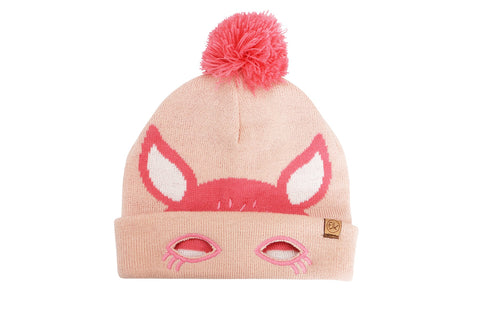 Kids Knitted Beanie - Deer