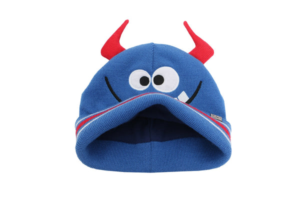 Kids Knitted Beanie - Monster