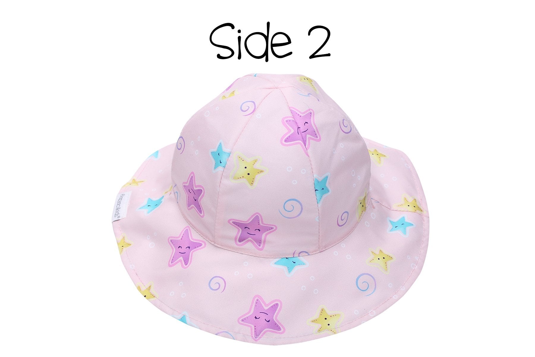Reversible Baby & Kids Patterned Sun Hat - Narwhal