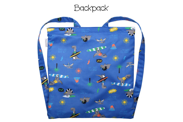 Kids Towel Backpack  - Dino
