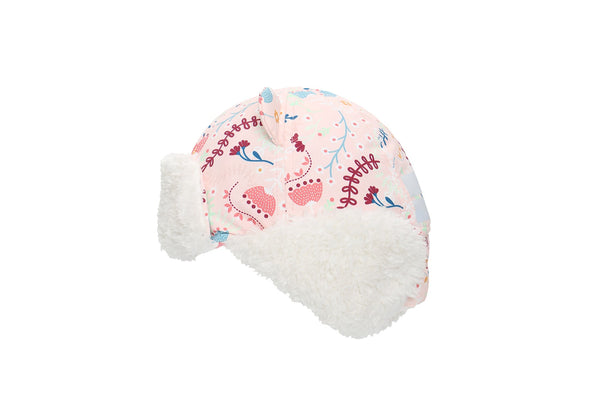 Kids & Baby Water Repellent Trapper Hat - Floral