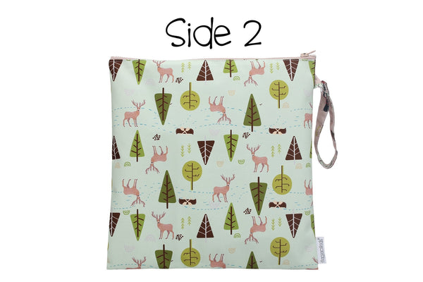 Kids 2-Sided Wet Bag - Moose | Cottage